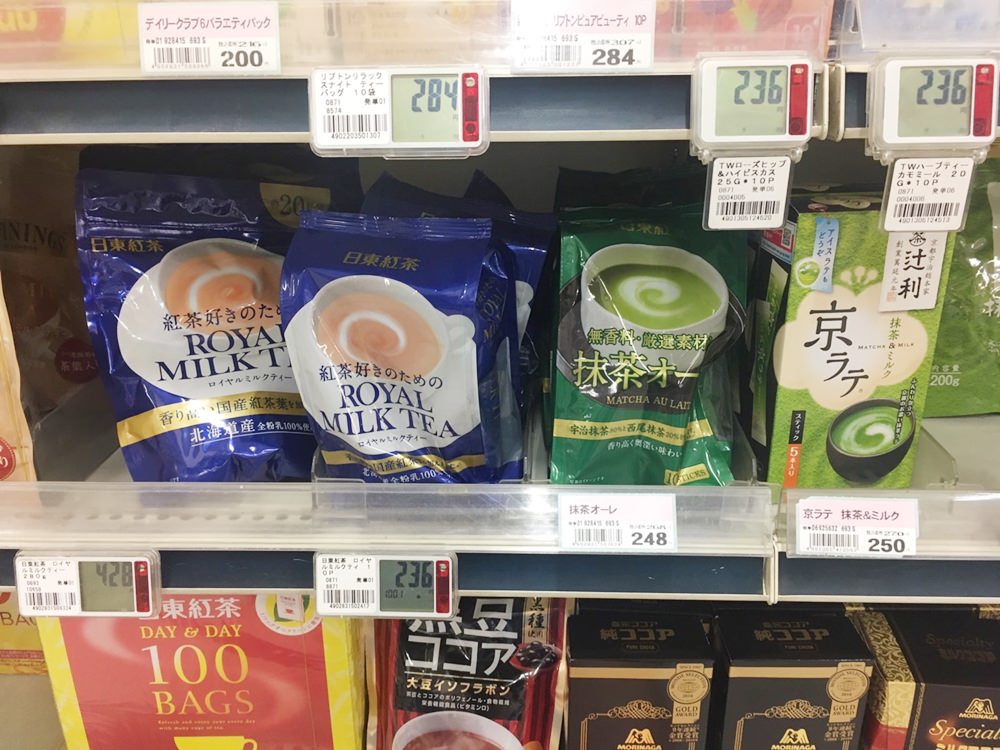 日本超市日東奶茶粉