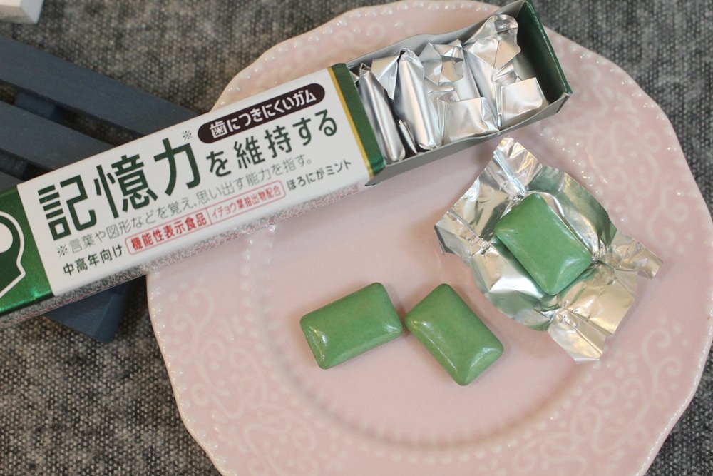【日本戰利品】記憶力口香糖開箱！