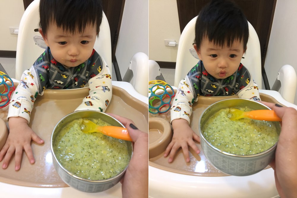 【育兒】10M副食品食譜：洋蔥玉米青花菜蛋黃粥