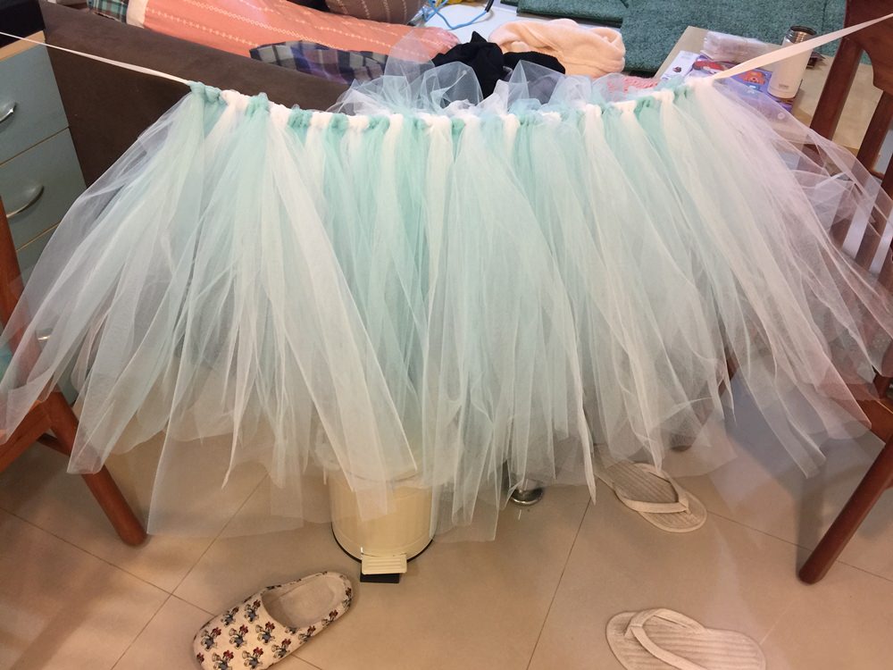 【淘寶】夢幻生日派對的tutu紗裙製作方式
