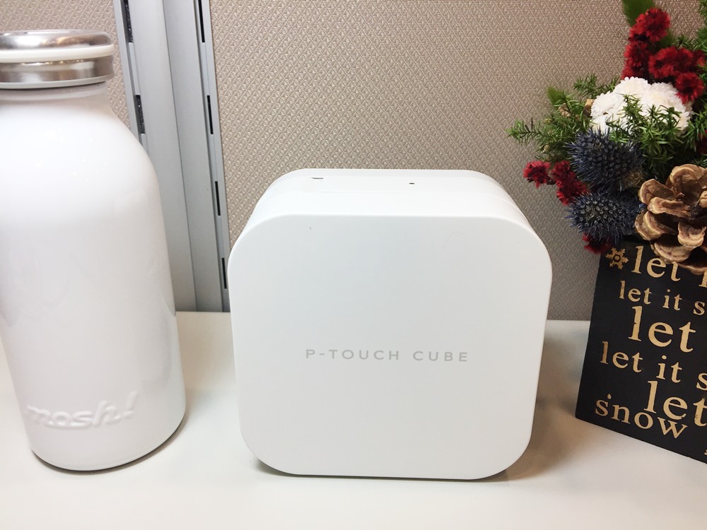 【收納整理控必備】brother P-Touch Cube白色美型標籤機(PT-P300BT)