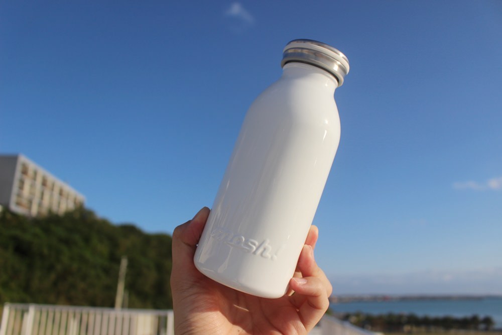 【白色家居】日本MOSH!超可愛復古牛奶瓶造型保溫瓶+復古保溫壺