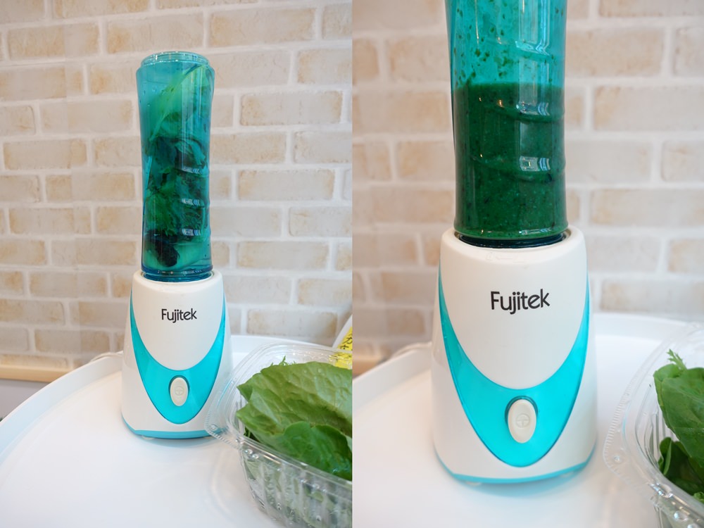 【夏日減肥大作戰】Fujitek富士電通隨行杯果汁機 (同場加映：香蕉黑糖醋&綠拿鐵)