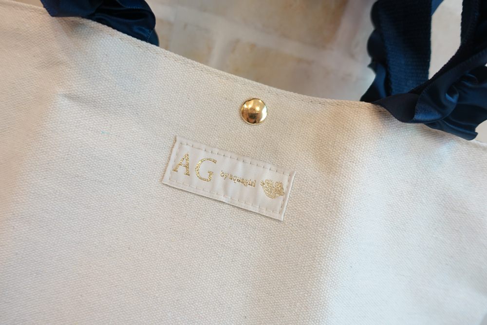 【日雜贈品】AG by aquagirl花柄手提包+內袋收納包~by Steady 2018年7月號