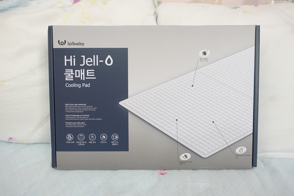 【育兒好物】韓國lolbaby Hi Jell-O涼感蒟蒻床墊~火爐寶寶的救星