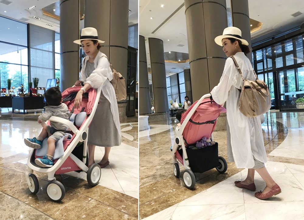 【育兒】LASSIG媽媽包-好品味的都會時尚四用粉紅色媽媽包(上班包也可以唷)