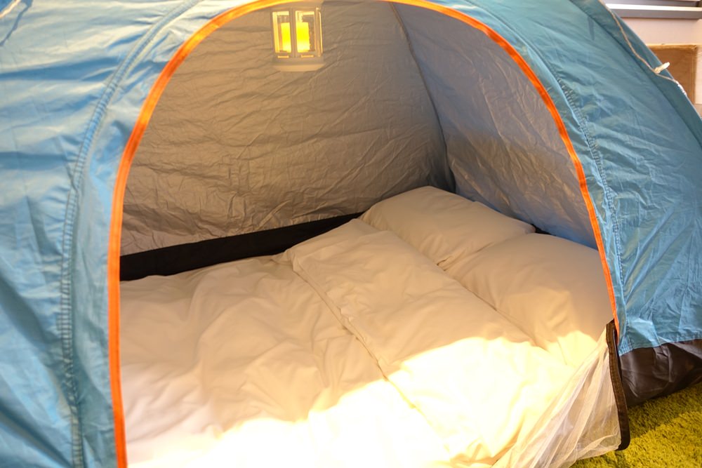 【親子旅遊】在城市裡露營吧！台北君悅酒店-夢幻小帳篷讓媽媽寶寶輕鬆征服初露