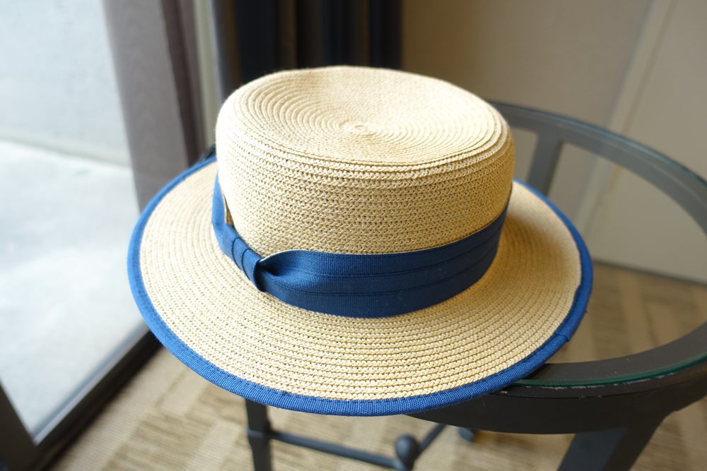 【穿搭】BLing-美到秒收藏的蕾絲紳士帽+藍色百搭康康帽