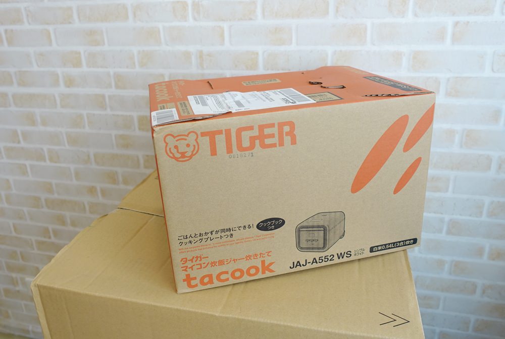【白色家電】日本虎牌Tiger tacook 3人份微電腦電子鍋JAJ-A55~日本亞馬遜戰利品~單身族/小家庭的時尚迷你小電鍋