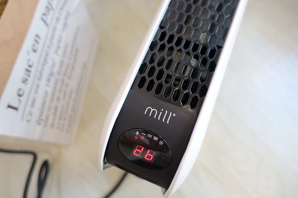 【白色家居】挪威Mill對流式電暖器-安全不耗氧 家有寶寶大推薦 (型號SG1500LED)