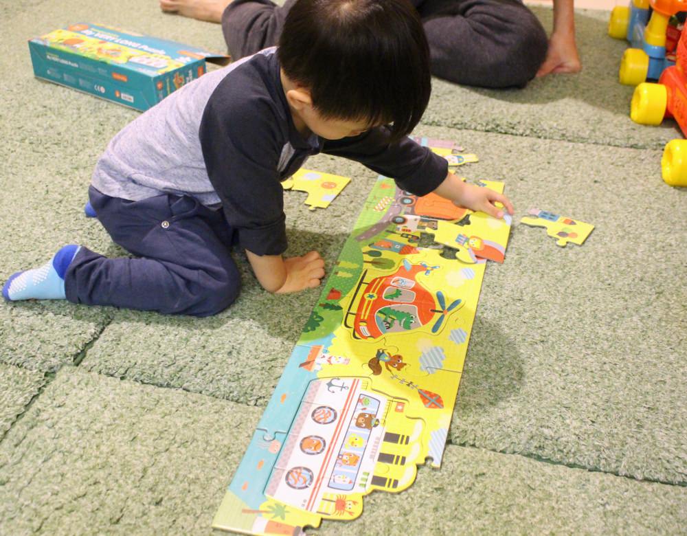 【育兒好物】美國MudPuppy兒童拼圖-寓教於樂的交通工具、數字、顏色認知配對與塗鴉著色紙捲