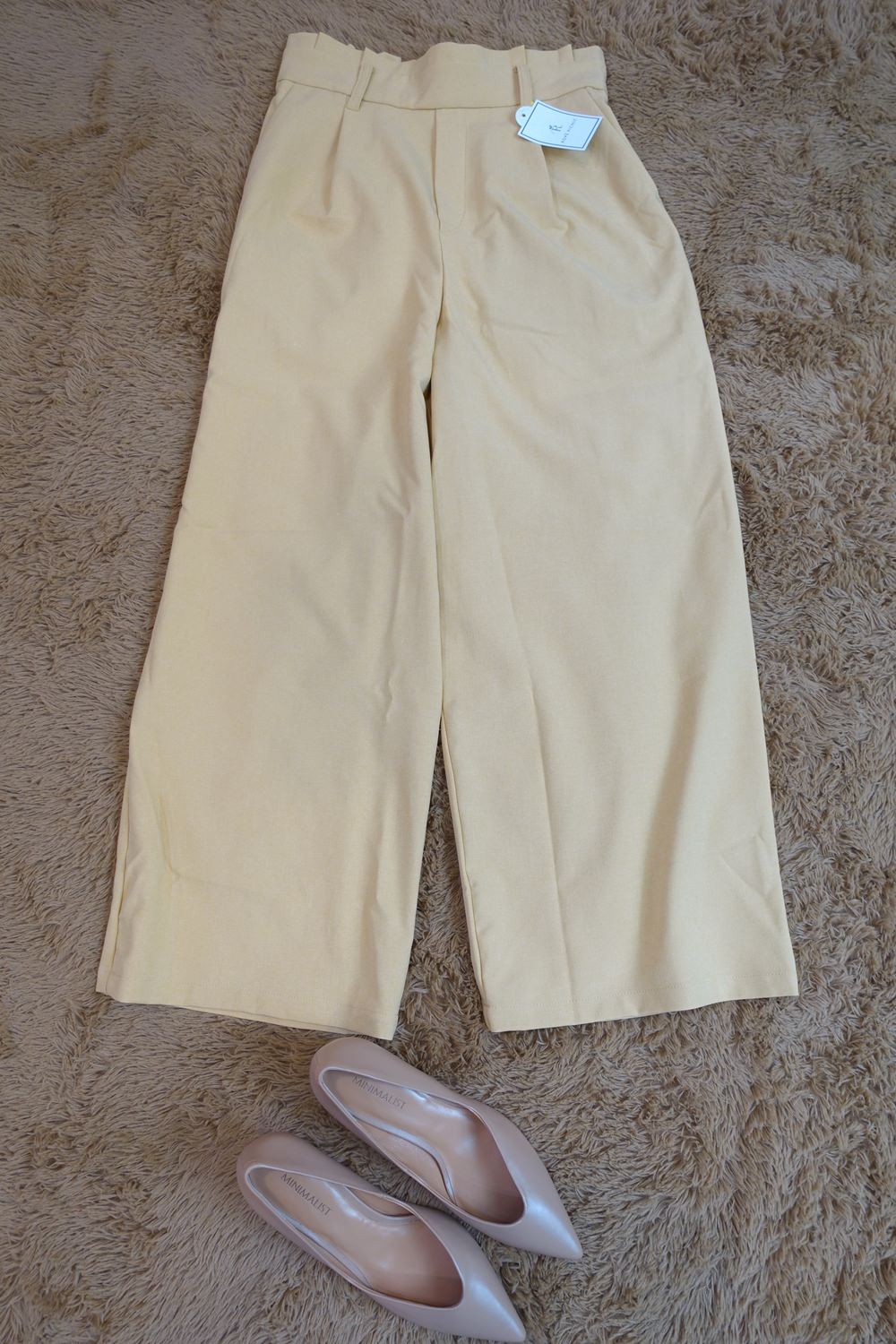 ROPE PICNIC黃色寬褲日本戰利品