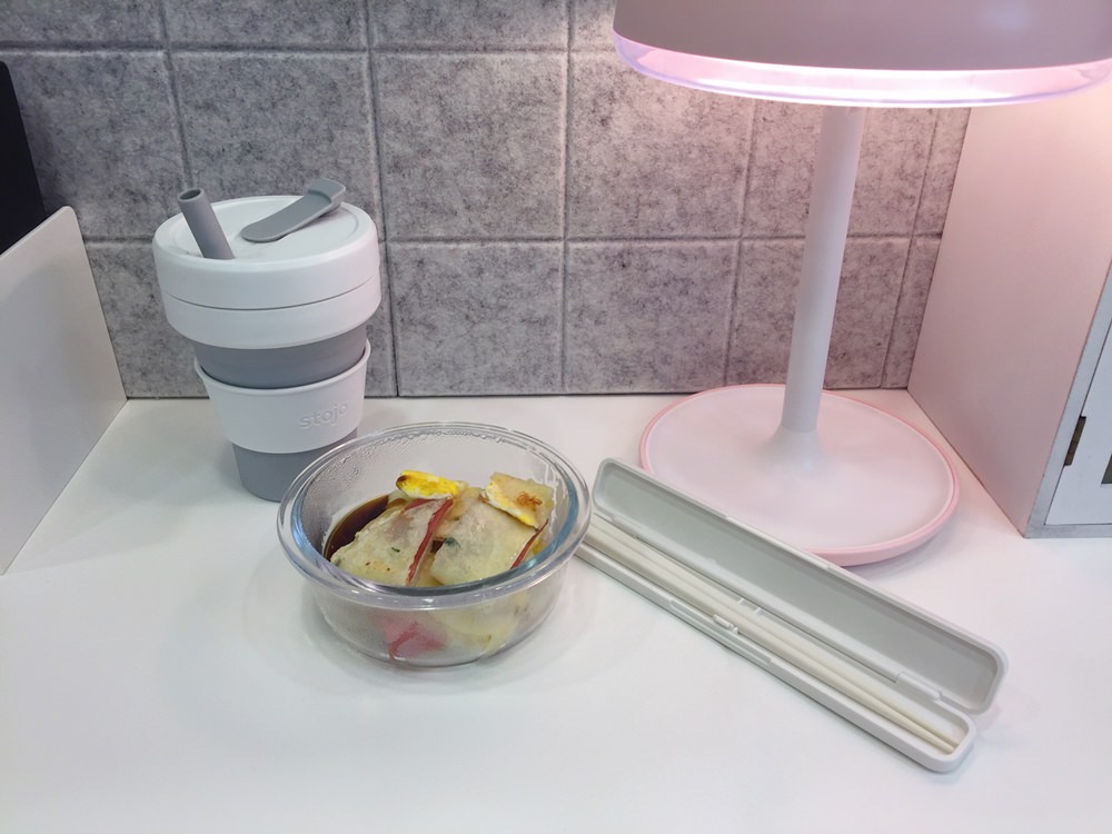 Panasonic LED化妝鏡 早餐