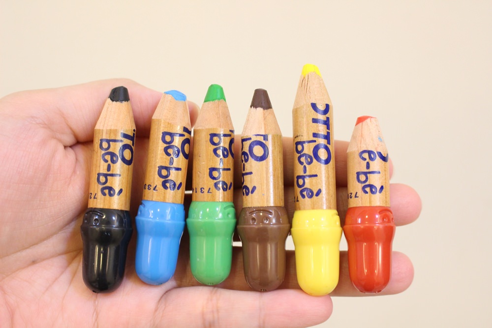 【育兒】韓國AMOS水蠟筆24色～旺財的第三盒蠟筆！(真的很好畫，難怪媽媽界超推薦~)
