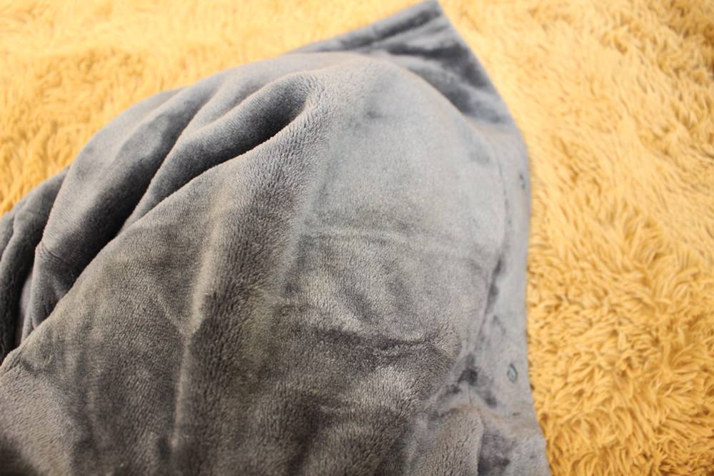 【MUJI無印良品】冬天超級溫暖舒服的居家睡袍-聚酯纖維暖纖毛保暖家居連身裙入手！