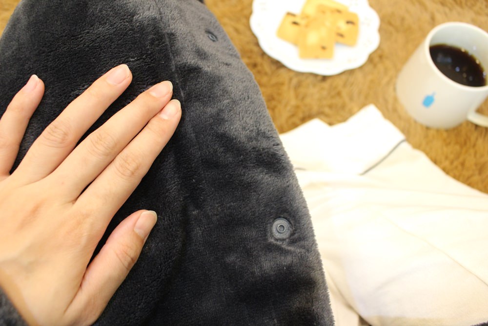 【MUJI無印良品】冬天超級溫暖舒服的居家睡袍-聚酯纖維暖纖毛保暖家居連身裙入手！