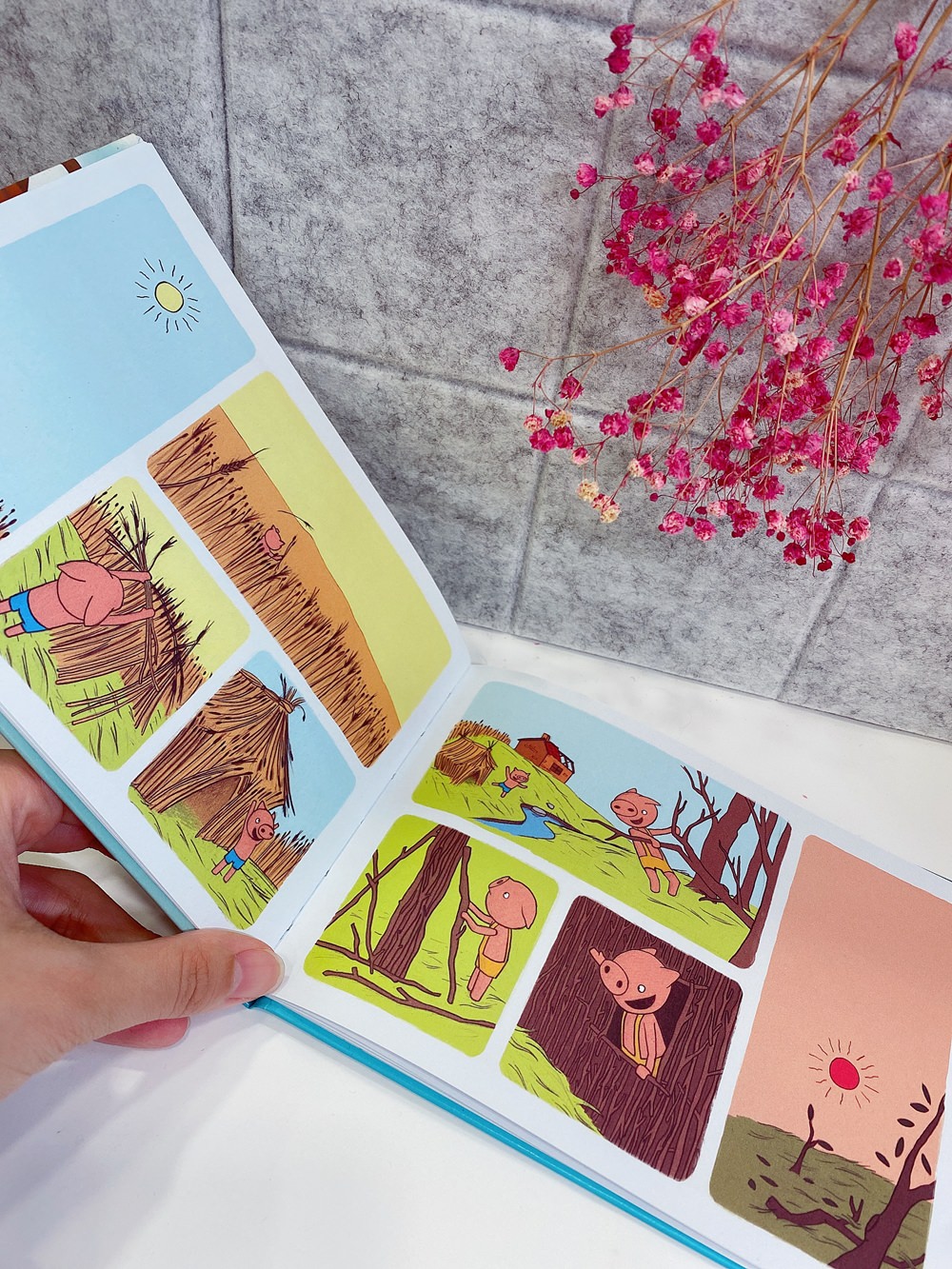 比利時smart games兒童桌遊推薦 三隻小豬故事書