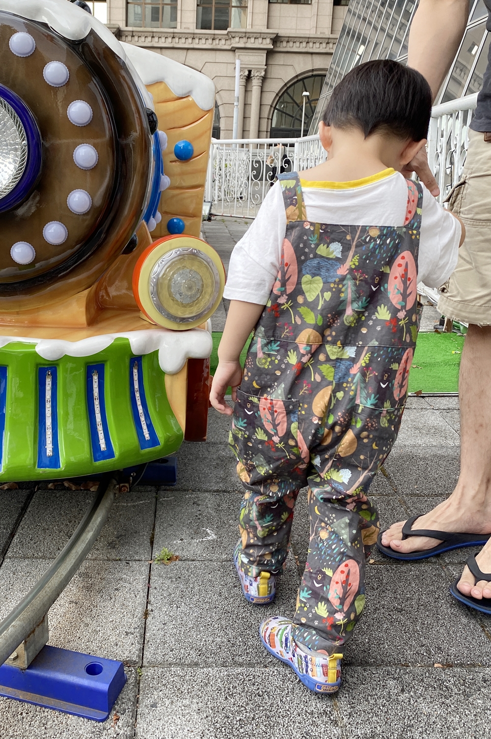 【旺財穿搭】財財的手作基地x3歲小男童的超萌連身穿搭