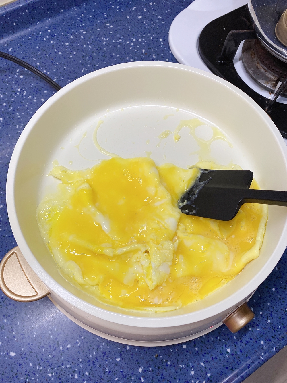 韓國Modori可堆疊收納純白鍋具組 不沾鍋煎蛋