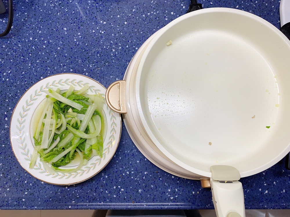 韓國Modori可堆疊收納純白鍋具組 炒小白菜不沾