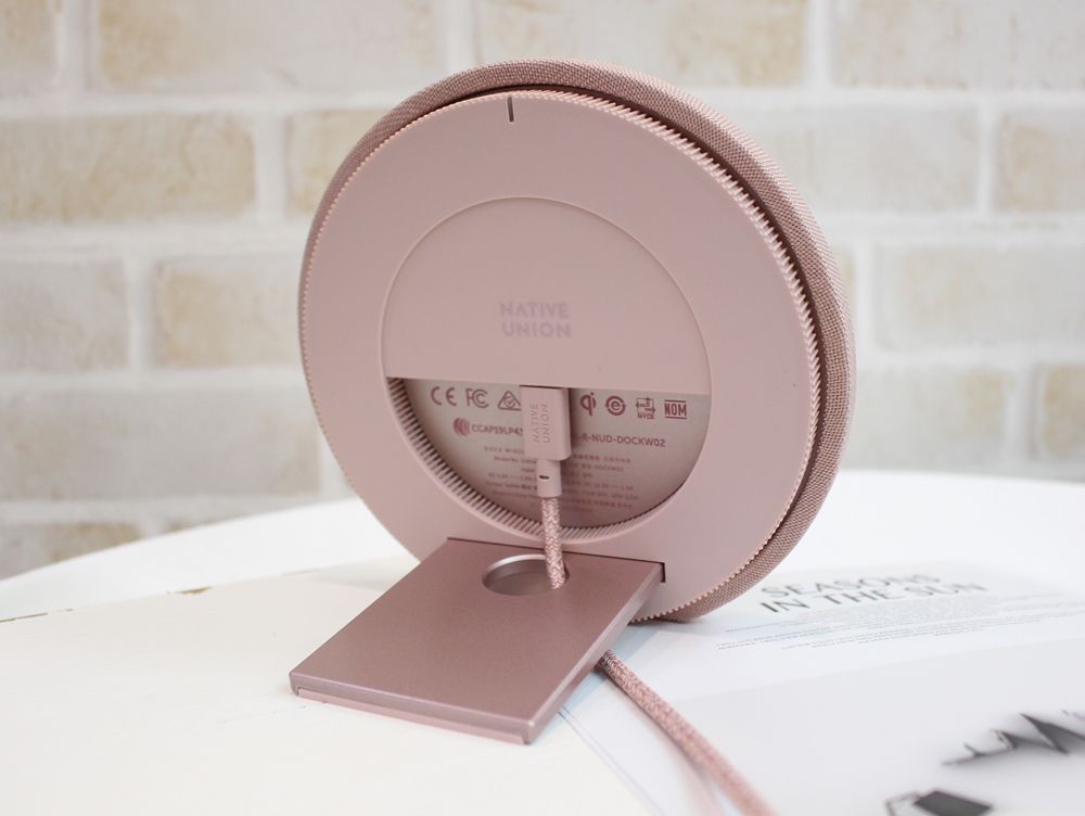 【粉紅3C】NATIVE UNION無線充電盤、無線充電座、超長床邊充電線－充滿少女心的粉色氣質手機周邊品牌