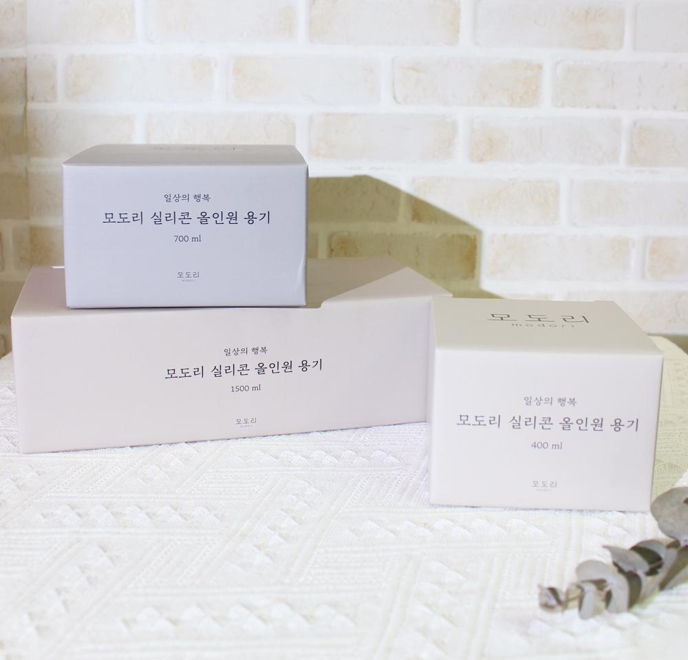 韓國modori自然煮義 霧面安全保鮮盒 包裝