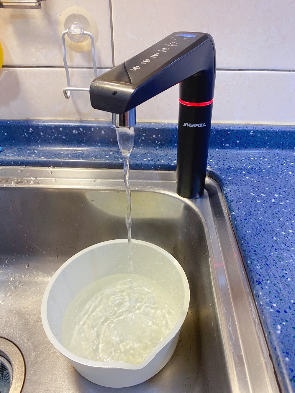 everpoll愛惠浦科技智能櫥下型雙溫UV觸控飲水機EVB-298-E煮飯用水