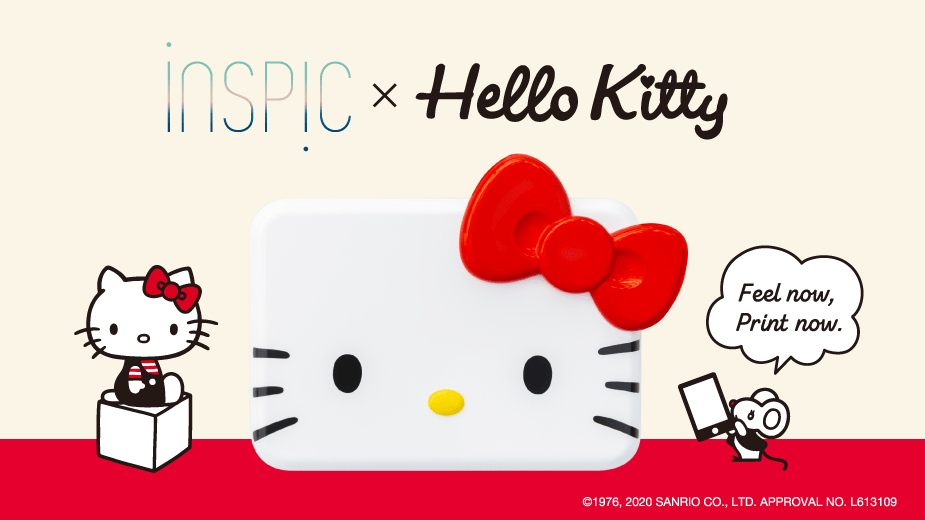【Hello Kitty】CANON迷你隨身相印機「iNSPiC x Hello Kitty」聯名機，可愛爆棚貓迷必收！