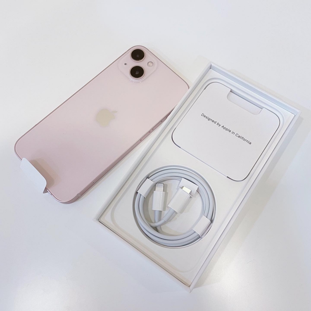 iPhone13粉紅色實機開箱