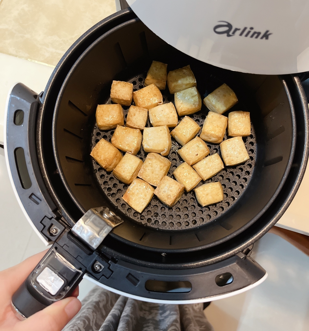 氣炸全聯水豆腐食譜 氣炸加熱200度10分鐘