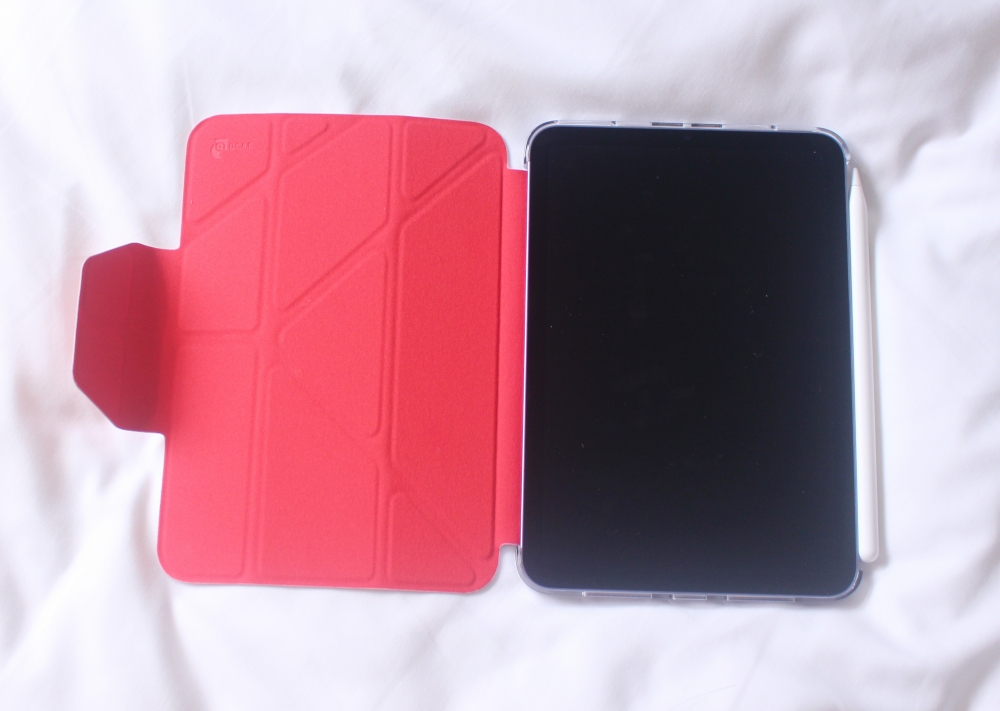 iPad mini 6粉紫色 JTLEGEND保護殼 內裡