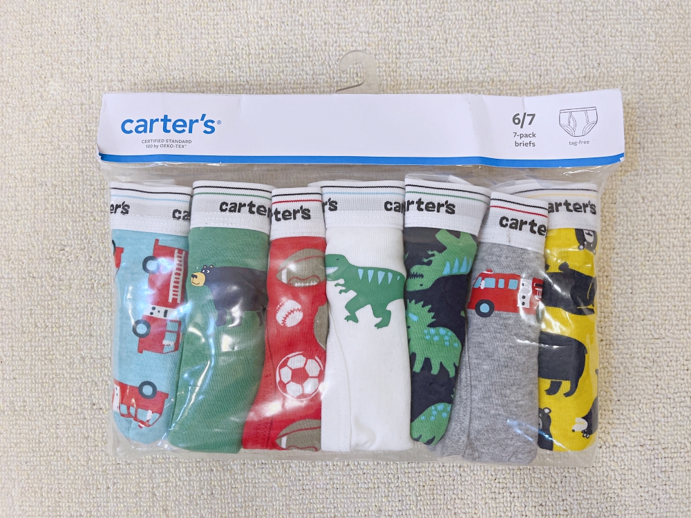 美國卡特童裝carter's男童恐龍內褲七件組