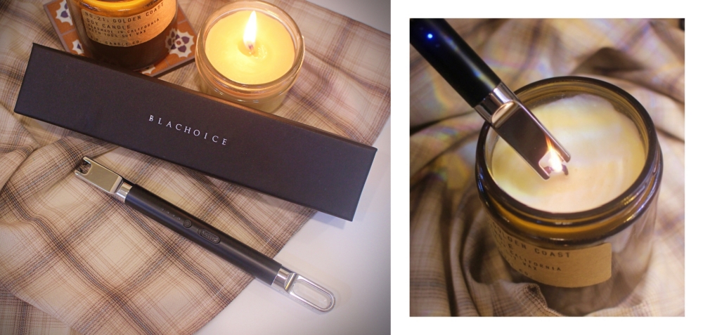 【香氛蠟燭好良伴】BLACHOICE質感USB點火器-受不了耶！連點火器也要這麼有質感長這麼高級！