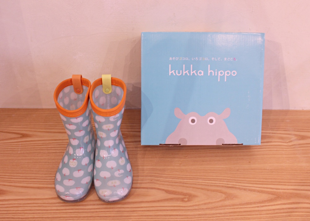 日本kukka hippo兒童雨鞋團購