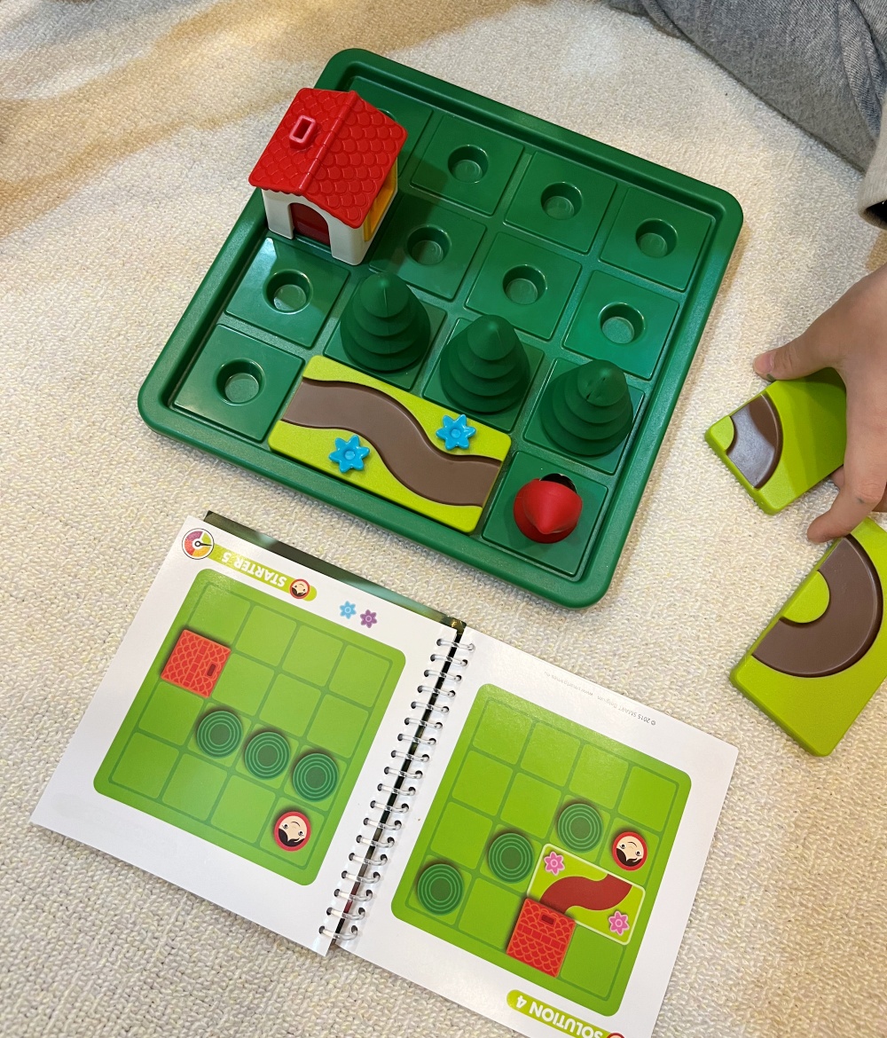  smart games兒童桌遊推薦小紅帽 4-7歲學齡前兒童桌遊