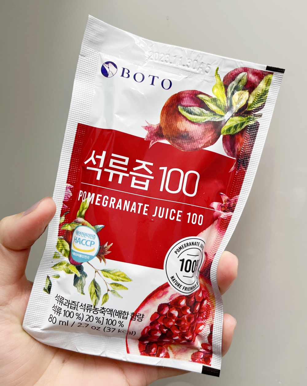 韓國BOTO紅石榴汁直接喝