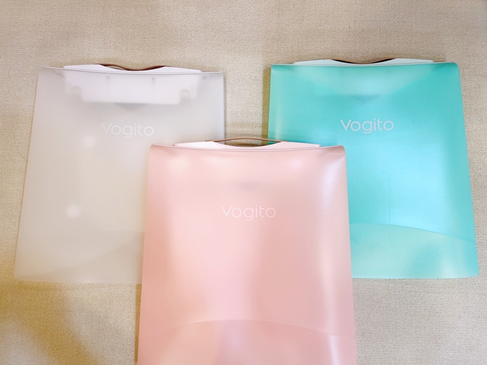 Vogito好日照UV殺菌摺疊罩產品收納折疊後示意圖三色實拍_紫外線殺菌防疫