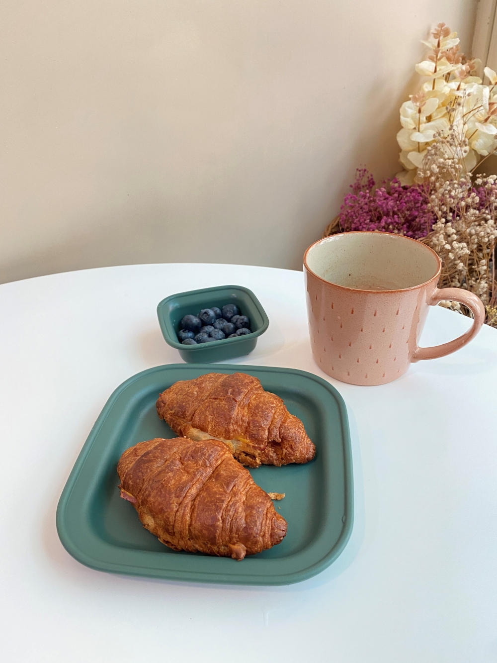 韓國nineware簡約早午餐盤四件組早餐餐具