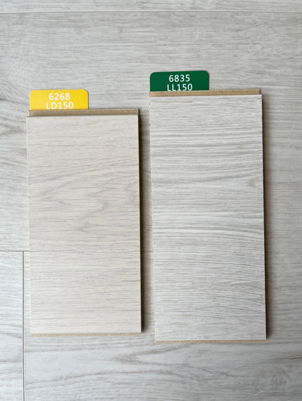 德國MEISTER超耐磨地板展示中心 木地板小樣 冰島橡木 杏仁白橡木