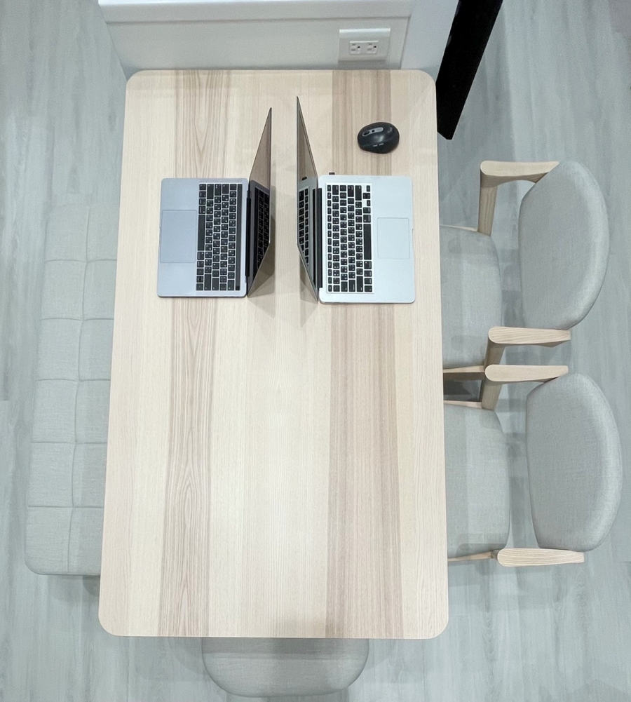 美希工坊訂製餐椅搭配IKEA餐桌