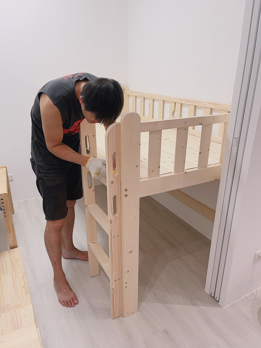 組裝淘寶兒童床DIY