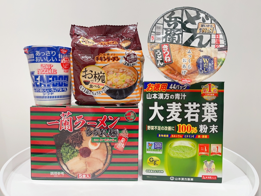 日本唐吉訶德線上購物日清泡麵一蘭拉麵戰利品