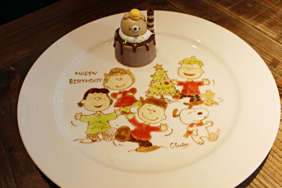 台南雛菊餐桌慶生餐廳推薦生日餐廳推薦送生日小蛋糕小熊造型