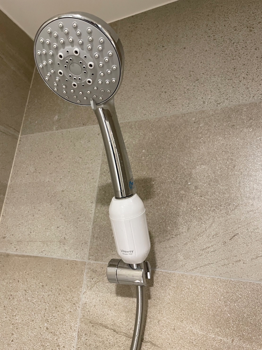 Vitaway沐浴過濾器 森林SPA 簡易型浴室濾水器除氯 蓮蓬頭可安裝