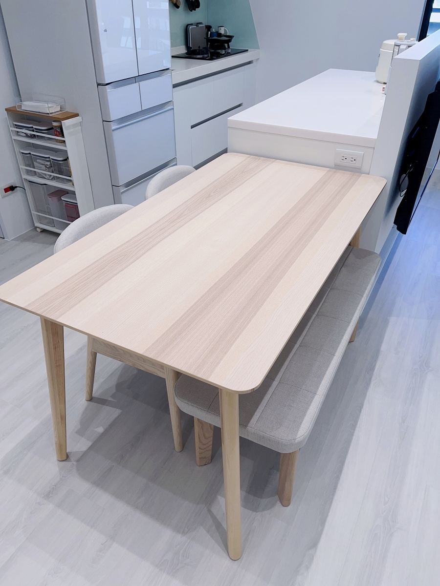 美希工坊訂製餐椅 IKEA LISABO餐桌 北歐風餐椅推薦