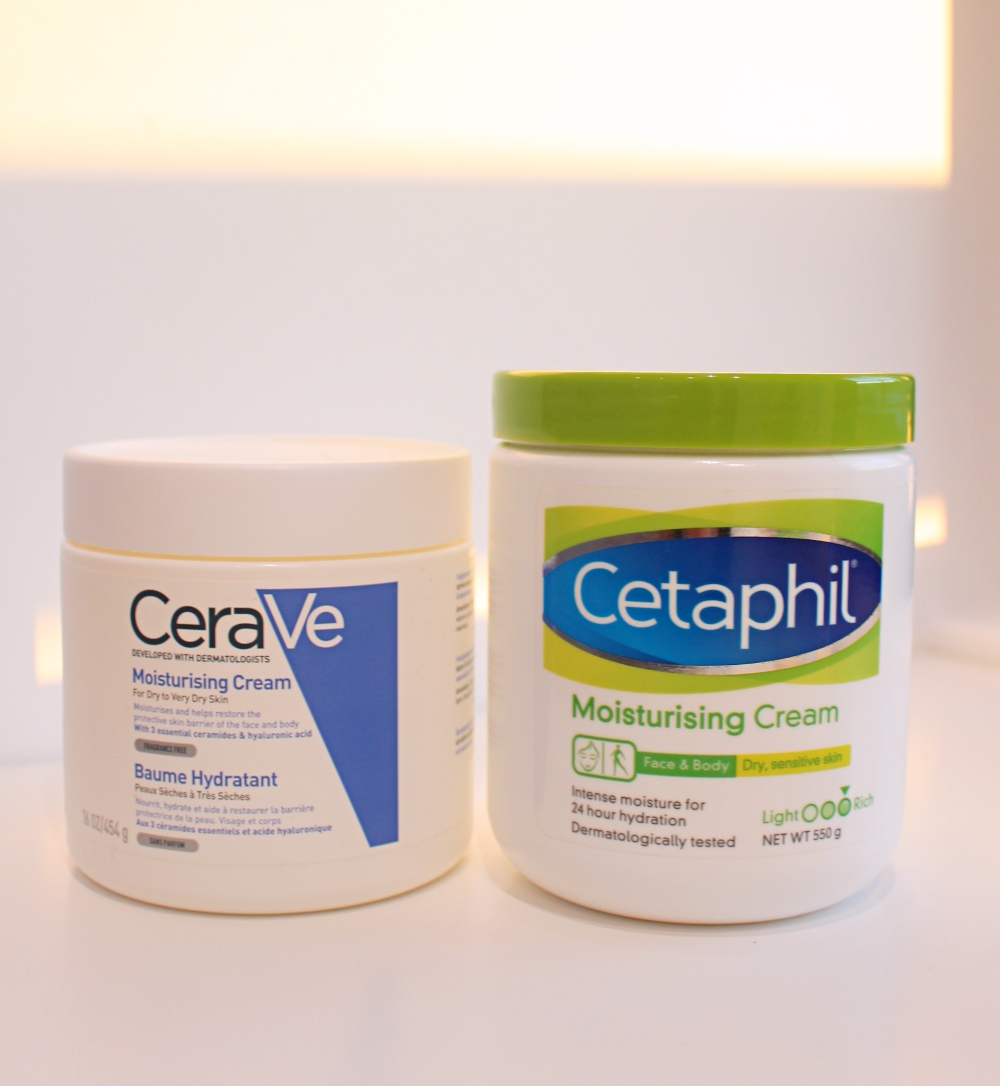 CeraVe長效潤澤修護霜 Cetaphil長效潤膚霜