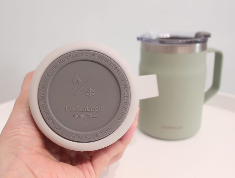 LocknLock樂扣樂扣都會馬克咖啡杯底部止滑墊設計