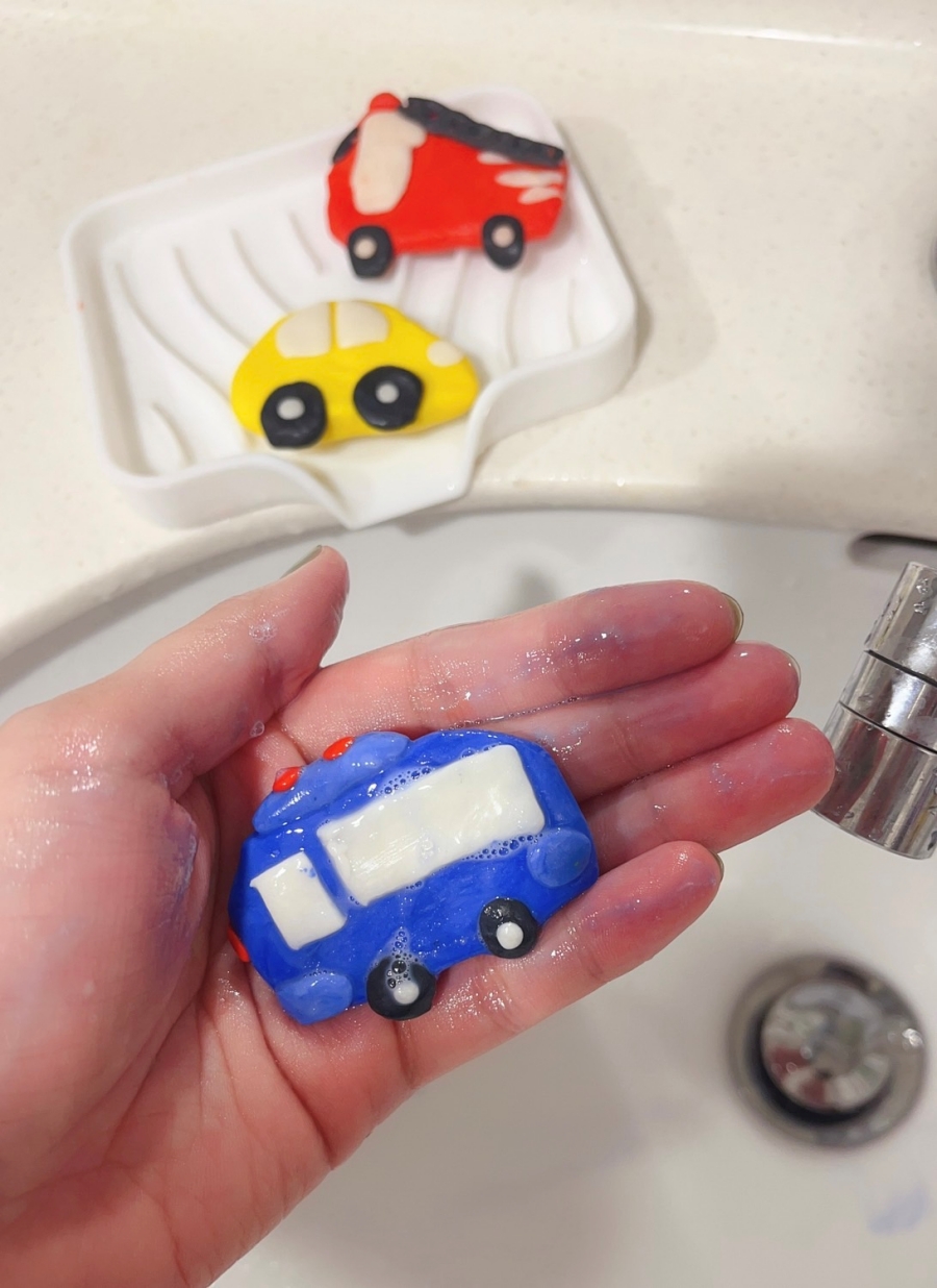 兒童節禮物推薦韓國FUN&JOY捏捏樂肥皂黏土，真的可以拿來洗手當肥皂使用