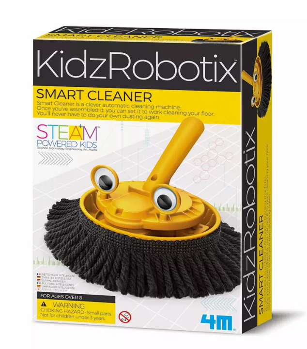 KidzRobotix掃地機器人兒童送禮推薦送給小男生的DIY動手做STEAM科學玩具，生日禮物畢業禮物新居賀禮見面禮物男孩禮物推薦