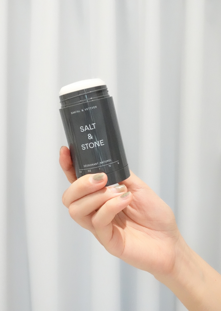 SALT&STONE體香膏檀香岩蘭草75g超大一瓶很好用！體香劑推薦